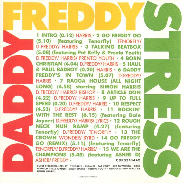 Daddy Freddy : Stress (CD, Album)