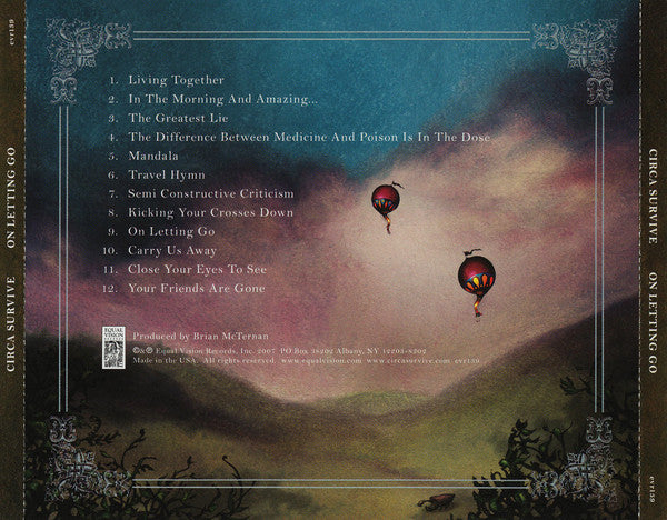 Circa Survive : On Letting Go (CD, Album)