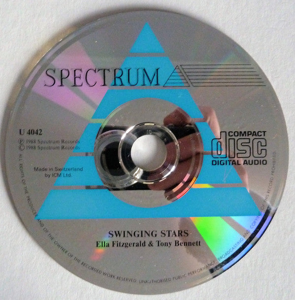 Ella Fitzgerald, Tony Bennett With The Count Basie Big Band : Swinging Stars - 20 Great Performances (CD, Comp)