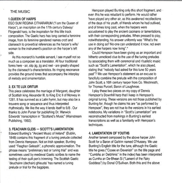 Ann Heymann : Queen Of Harps (CD)