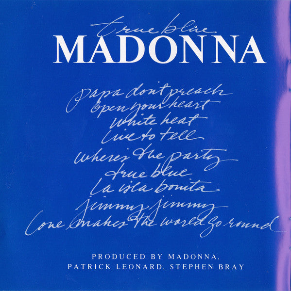 Madonna : True Blue (CD, Album, RE)