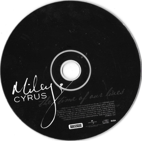 Miley Cyrus : The Time Of Our Lives (CD, Album)