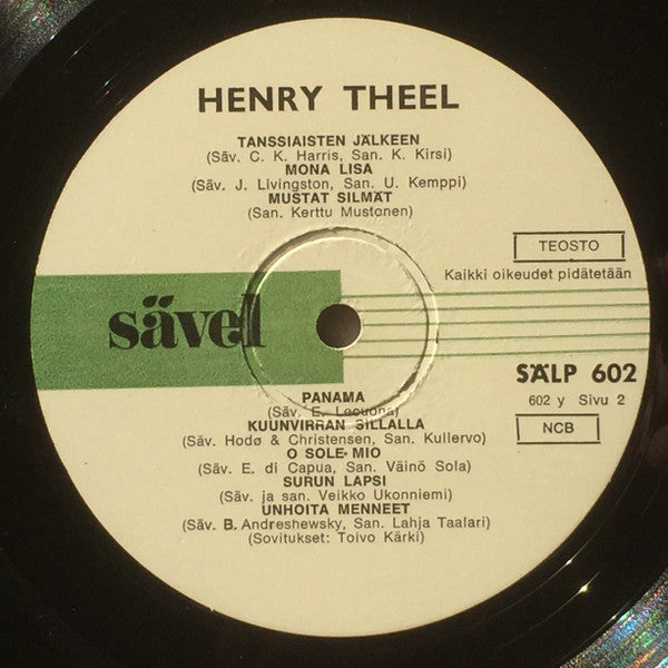 Henry Theel : Henry Theel (LP, Comp)