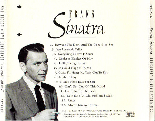 Frank Sinatra : Legendary Radio Recordings (CD, Comp)