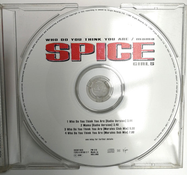Spice Girls : Who Do You Think You Are / Mama (CD, Single)