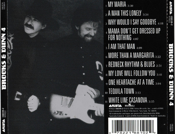 Brooks & Dunn : Borderline (CD, Album, RE)