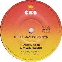 Waylon Jennings, Willie Nelson, Johnny Cash, Kris Kristofferson / Johnny Cash & Willie Nelson : Highwayman / The Human Condition (7", Single)