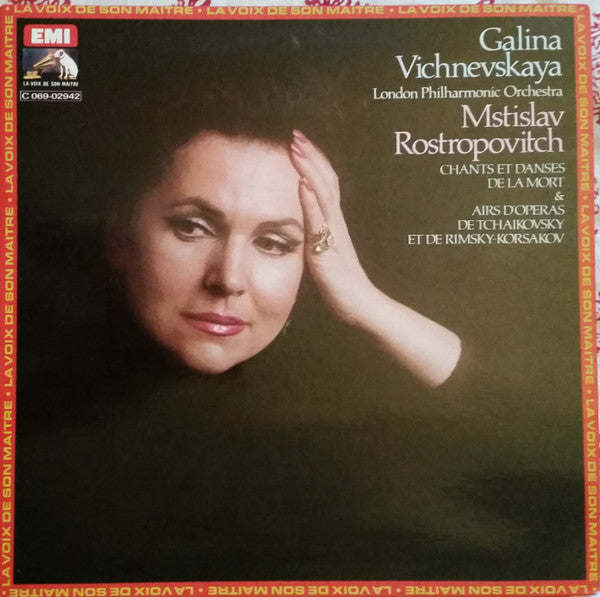 Galina Vichnevskaya*, London Philharmonic Orchestra, Mstislav Rostropovich : Chants Et Danses De La Mort (LP, Album, Quad)