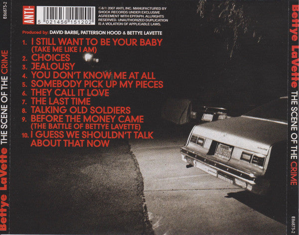 Bettye Lavette : The Scene Of The Crime (CD, Album)