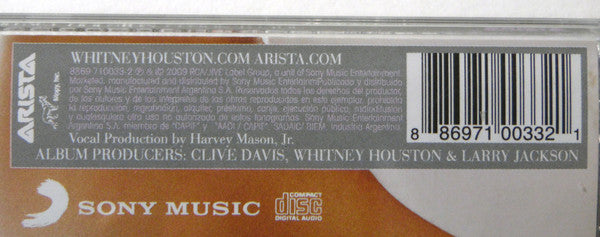Whitney Houston : I Look To You (CD, Album)
