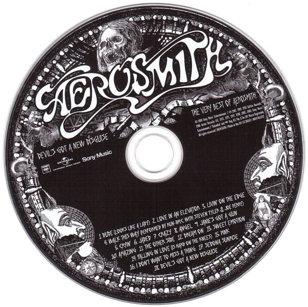 Aerosmith : The Very Best Of Aerosmith: Devil's Got A New Disguise (CD, Album, Comp, Sli)
