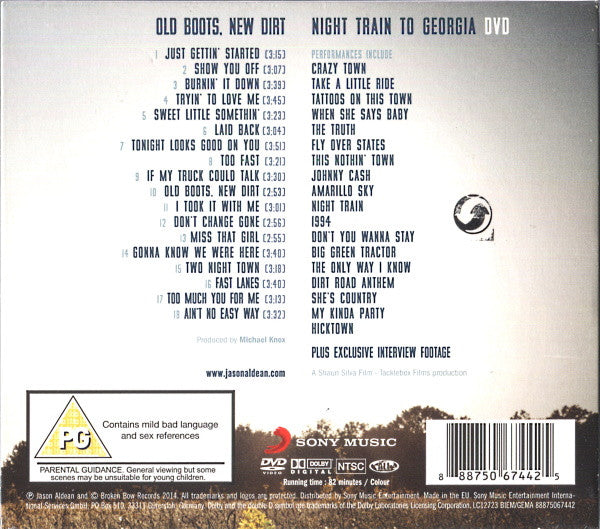 Jason Aldean : Old Boots, New Dirt (CD, Album, Ltd + DVD, Ltd, NTSC)