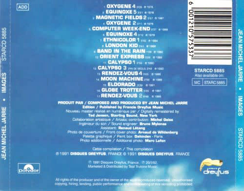 Jean Michel Jarre* : Images: The Best Of Jean Michel Jarre (CD, Comp)