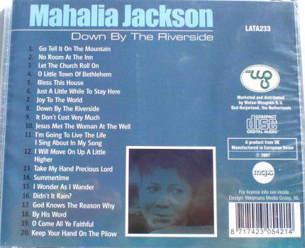 Mahalia Jackson : Down By The Riverside (CD, Comp)
