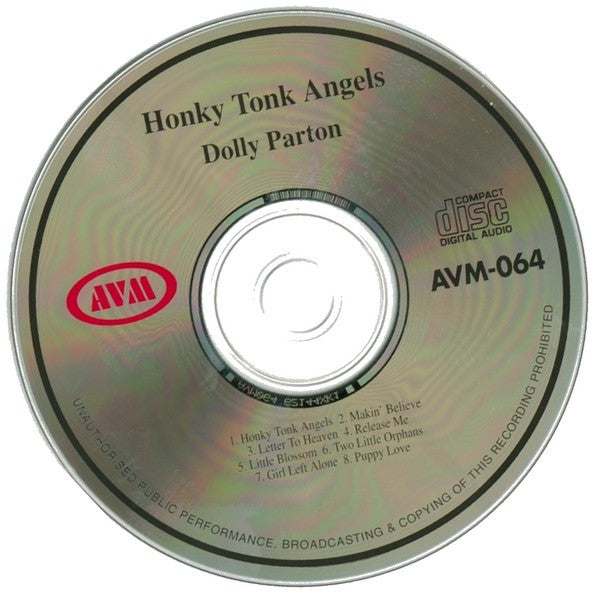 Dolly Parton : Honky Tonk Angels (CD, Comp)