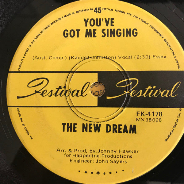 The New Dream : Soft Delights (7", Single)