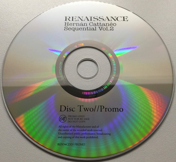 Hernán Cattáneo : Sequential Vol. 2 (2xCD, Comp, Mixed, Promo)