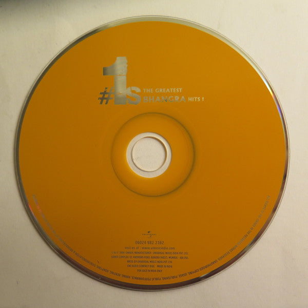 Various : #1s The Greatest Bhangra Hits ! (CD, Comp)