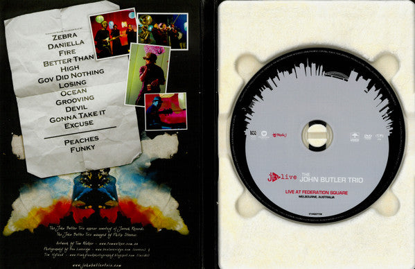 The John Butler Trio : Live At Federation Square (DVD-V, PAL)