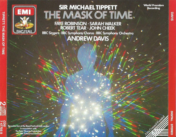 Sir Michael Tippett - Faye Robinson, Sarah Walker (2), Robert Tear, John Cheek, BBC Singers, BBC Symphony Chorus, BBC Symphony Orchestra, Andrew Davis : The Mask Of Time (2xCD + Box)