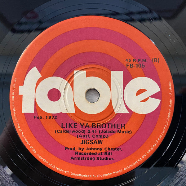Jigsaw (17) : How Do You Do (7", Single)