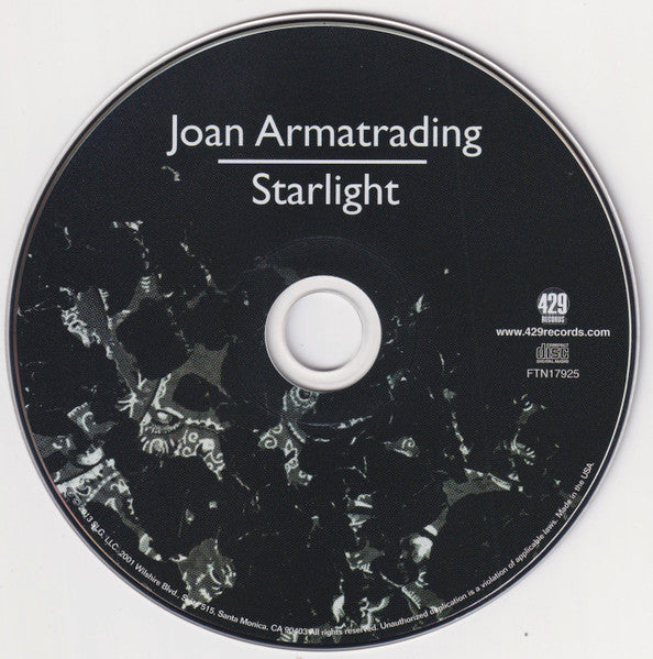 Joan Armatrading : Starlight (CD, Album)