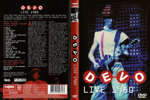 Devo : Live 1980 (DVD, NTSC)