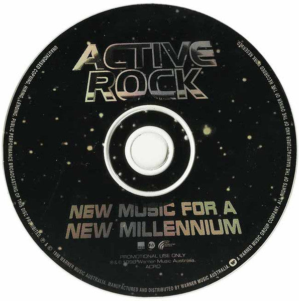 Various : Active Rock - New Music For A New Millennium (CD, Album, Promo)