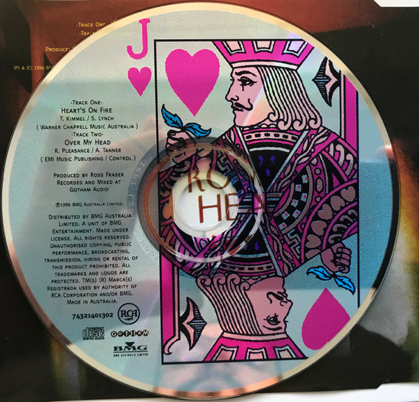John Farnham : Heart's On Fire (CD, Single)