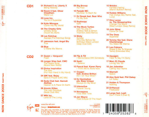 Various : Now Dance 2003 Part Two (2xCD, Comp)