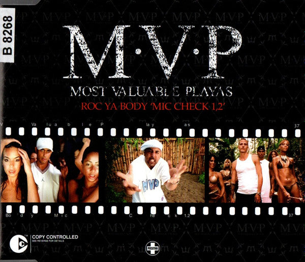 M.V.P. : Roc Ya Body 'Mic Check 1, 2' (CD, Single, Copy Prot.)