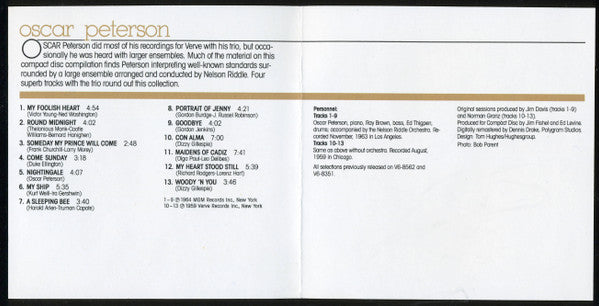 Oscar Peterson : The Silver Collection (CD, Comp, RM)