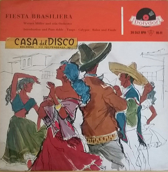 Werner Müller Und Sein Orchester : Fiesta Brasiliera (7", EP, HI-)