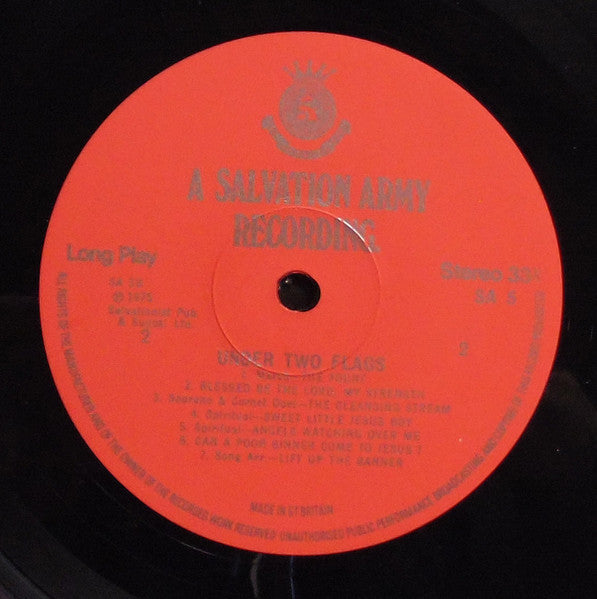 Norwich Citadel Band, Birmingham Citadel Songsters, Portsmouth Citadel Band*, Sheffield Citadel Songsters : Under Two Flags (LP, Album)