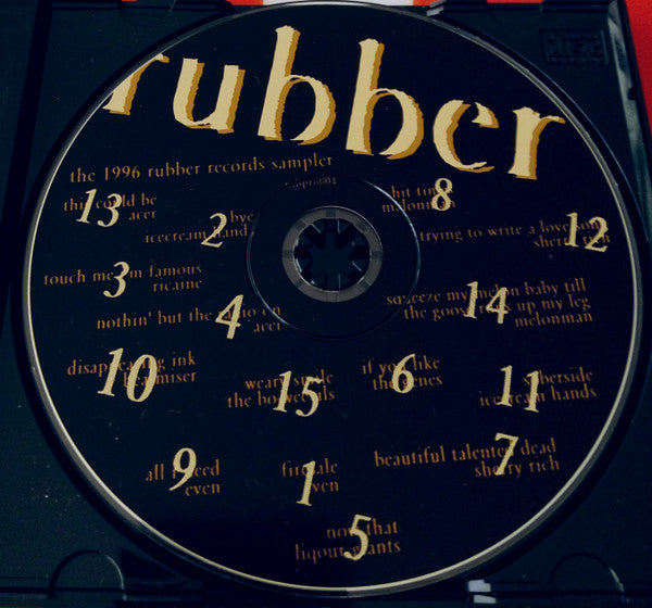 Various : The 1996 Rubber Records Sampler (CD, Comp, Promo, Smplr)