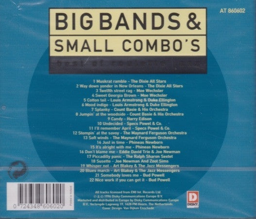 Various : Big Bands & Small Combo's (CD, Comp)