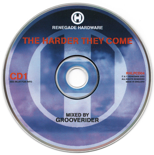 Grooverider : The Harder They Come (2xCD, Comp, Mixed)