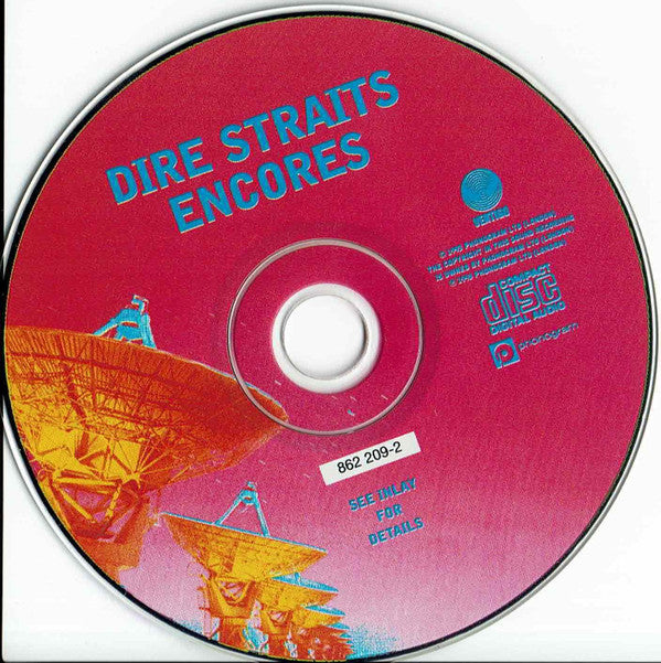 Dire Straits : Encores (CD, Single)