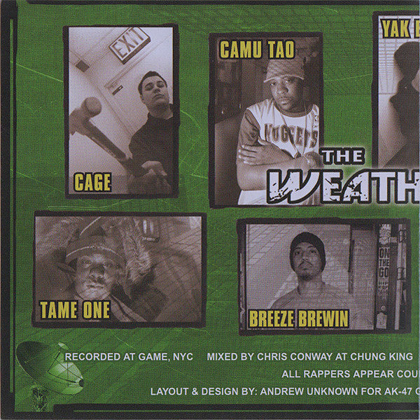 The Weathermen (2) : The Conspiracy - The Mix CD Vol 1 (CD, Comp, Mixed, Mixtape)