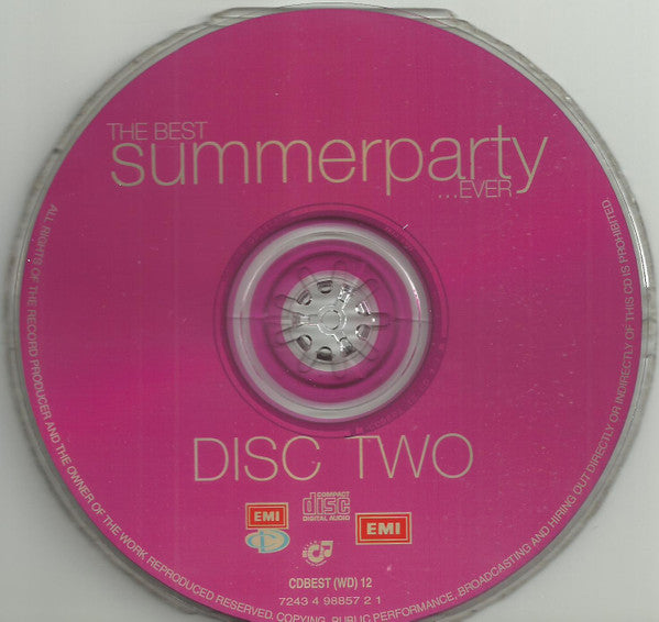 Various : The Best Summer Party...Ever! (2xCD, Comp)