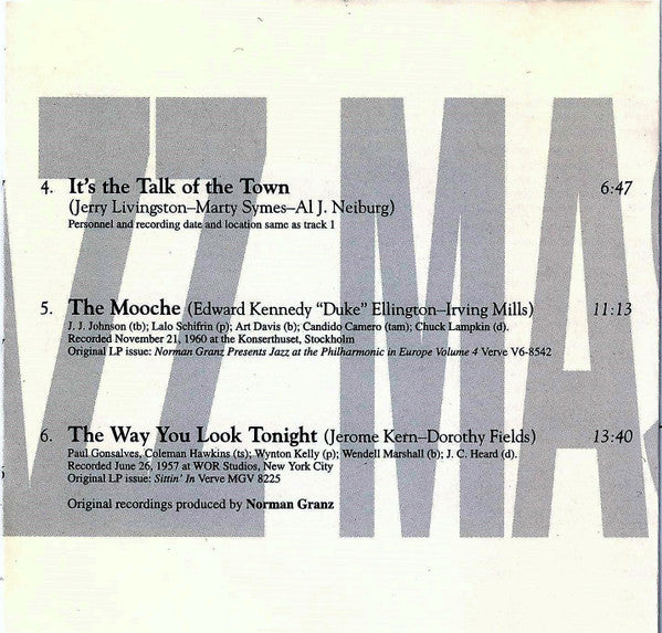 Stan Getz & Dizzy Gillespie : Verve Jazz Masters 25 (CD, Comp)