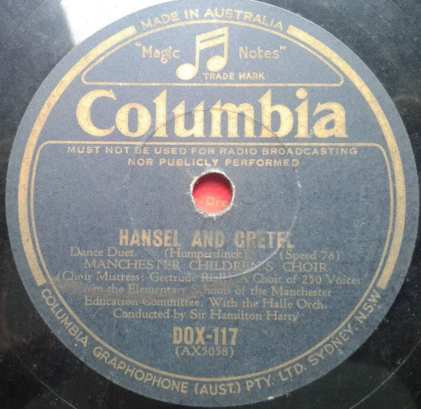 Manchester Children's Choir : Nymphs And Shepherds (Shellac, 12")