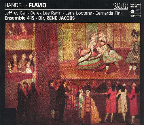 Georg Friedrich Händel, Jeffrey Gall, Derek Lee Ragin, Lena Lootens, Bernarda Fink, Ensemble 415, René Jacobs : Flavio (2xCD, Album)