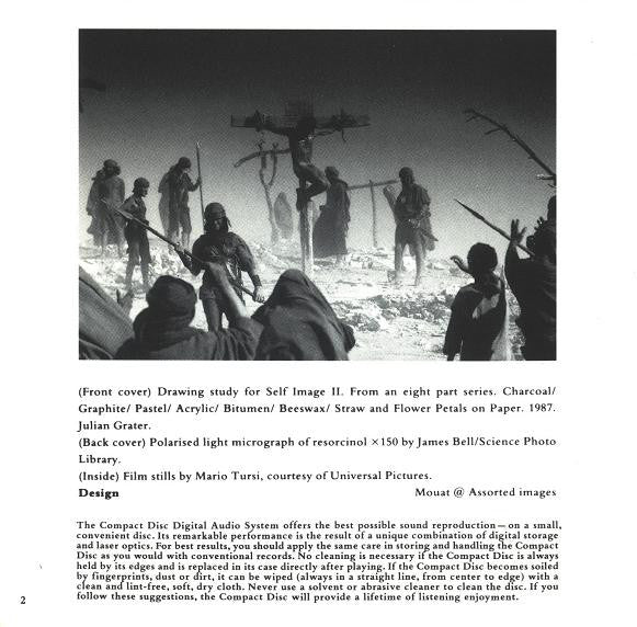 Peter Gabriel : Passion - Music For The Last Temptation Of Christ (CD, Album, DAD)