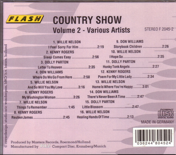 Various : Country Show Volume 2 (CD, Comp)