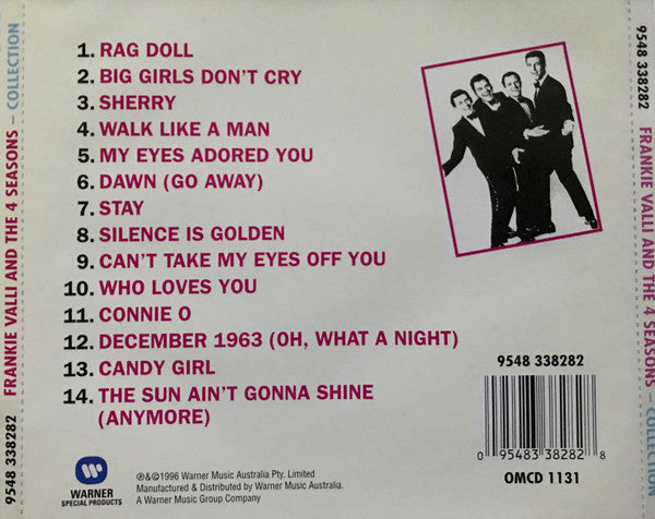 Frankie Valli and The Four Seasons : Collection (CD, Album, Comp)