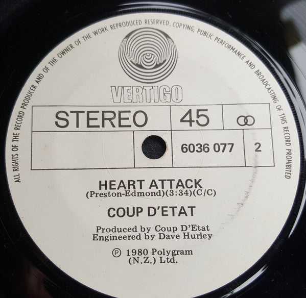 Coup D'Etat (2) : Doctor I Like Your Medicine (7", Single)