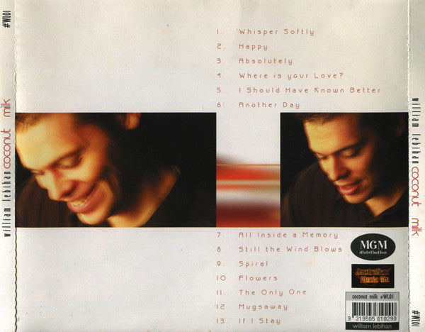 William Lebihan : Coconut Milk (CD, Album)