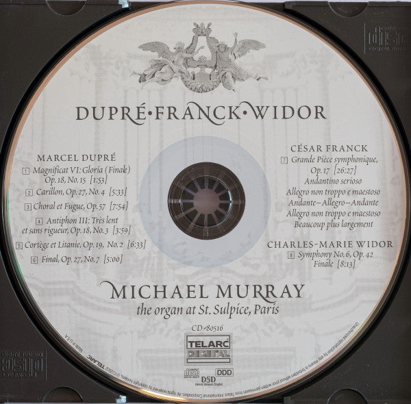 Dupré* • Franck* • Widor* - Michael Murray (4) : The Organ At St. Sulpice, Paris (CD)