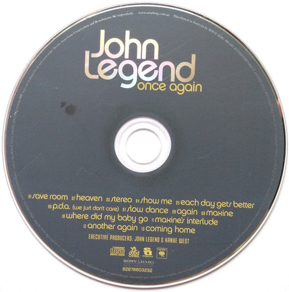 John Legend : Once Again (CD, Album)
